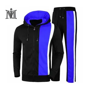 Fashion wear tracksuits men's sweat suit sportswear high quality design t shirts long sleeve shorts fleece jersey fabric