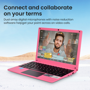 Portátil Educativo de 10.1 Pulgadas con Pantalla IPS Patentada Multicolor, Intel Celeron N4000, 8GB de RAM, 256GB SSD, Windows 11, Fácil de Transportar - Product Image 4