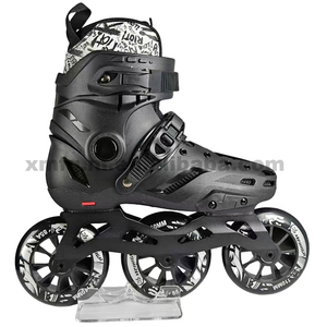 Pattini in Linea a 3 Ruote OEM/ODM per Slalom Aggressivo, Pattini da Velocità per Pattinatori Freestyle Adulti - Product Image 1