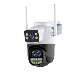 9MP PTZ Bewegungsverfolgung Heimsicherheit Verknüpfung 3-Linsen Außenkamera 8-fach Zoom WLAN Überwachungskamera ICSEE Mobile App - Product Image 5