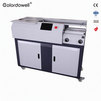 Máquina Encuadernadora de Libros Automática Profesional de Alta Eficiencia WD-CCA4 con Pegamento Termofusible para Empaquetado de Papel y Publicación de Libros