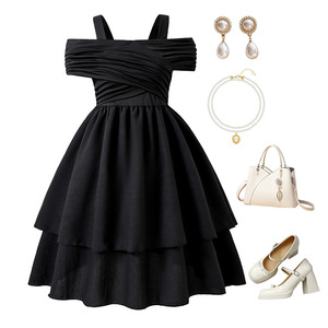 Vestidos de Verano <span class=keywords><strong>para</strong></span> <span class=keywords><strong>Adolescentes</strong></span>, Vestidos Modernos <span class=keywords><strong>para</strong></span> Fiestas Infantiles, Vestidos de Moda al por Mayor <span class=keywords><strong>para</strong></span> Niñas - Product Image 2