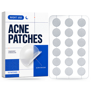 แผ่นแปะสิวแบบใสทรงกลม 36 จุด ยี่ห้อ Custom Night&Day Time Mighty Hydrocolloid สำหรับรักษาสิวและรอยสิวบนใบหน้า - Product Image 1