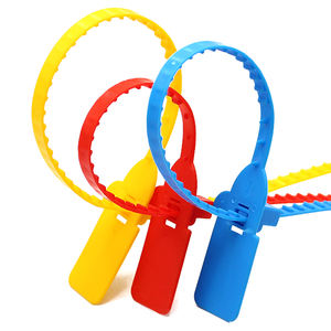 PM-PS6102 डिस्पोजेबल प्लास्टिक सील पट्टी के साथ विरोधी चोरी टैग के लिए सील लोगो - Product Image 4