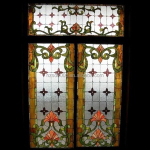 Bloc de vitrail Tiffany personnalisé pour églises et bâtiments |   Inserts de fenêtre de style européen à structure solide - Product Image 2