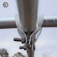 Collier de serrage en alliage d'aluminium pour serre, connecteur de tube 33,4 mm 41,2 mm pour structure de serre à arceaux