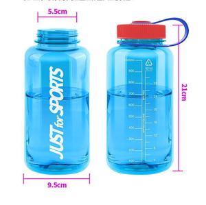 Bouteille personnalisée avec logo, Tritan sans BPA, incassable, pour la randonnée, la randonnée pédestre, la salle de sport, 16 <span class=keywords><strong>OZ</strong></span>, large ouverture, certifiée ISCC FDA, LFGB - Product Image 4