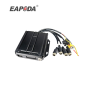 Caméra embarquée 4G GPS MDVR 4 canaux CMSV6, enregistreur de conduite, caméra vidéo de voiture, vente chaude