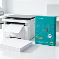 Papier à copier en rouleau A4 70 g/m² blanc à prix compétitif, rouleau de papier à copier large A4 pour usage en imprimerie
