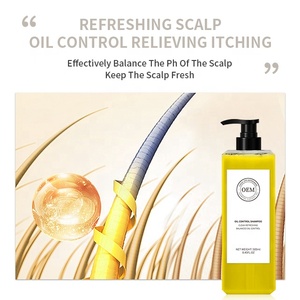 Commercio all'ingrosso Shampoo per capelli all'ingrosso professionale Shampoing Pour Cheveux olio di controllo OEM prodotti per capelli per cuoio capelluto oleoso - Product Image 4