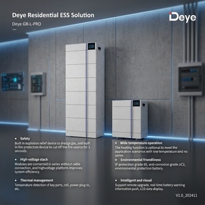 Аккумуляторная батарея Deye GB-L-Pro-Pack4.1-2 4.1кВтч 102.4В, высоковольтная LiFePO4, штабелируемая, для солнечных систем, IP55, HV ESS, для хранения энергии - Product Image 5