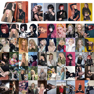 55 unids/caja KPOP invierno Karina Whiplash álbum nuevas tarjetas fotográficas moda <span class=keywords><strong>Ins</strong></span> concepto foto Selfie Lomo tarjeta postacards Fans colección - Product Image 4