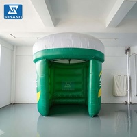Tente gonflable en forme de gobelet pour stands alimentaires extérieurs, expositions, modèles publicitaires, personnalisable