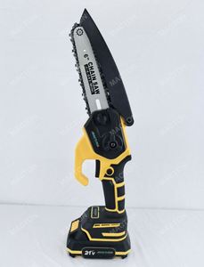 Mini Motosierra Inalámbrica de 6 Pulgadas, a Batería, de Grado Industrial, 1500mAh, Portátil, para Podar Árboles - Product Image 2