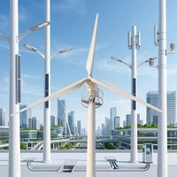 Éolienne 30KW GWS-30000W, Rotor 12m, Triphasé PMSG 380V IP54 pour l'alimentation électrique à distance des mines et des champs pétrolifères