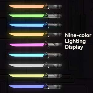 <span class=keywords><strong>Nueve</strong></span> colores Light up Saber Multi modos Juguetes brillantes Espada intermitente Juguetes Luz LED <span class=keywords><strong>Espadas</strong></span> Guerreros y Galaxy War Fighter - Product Image 5