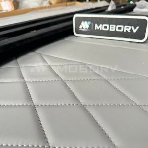 Silla Rodante de Cuero PU Moderna de <span class=keywords><strong>Dos</strong></span> Vías <span class=keywords><strong>para</strong></span> 2 Personas, Marca MOBORV, <span class=keywords><strong>para</strong></span> Autocaravanas, Coches y Kits de Conversión de Caravanas - Product Image 4