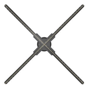 PC App kiểm soát 65cm 3D Hologram Fan Wifi kết nối 3D Hologram FAN HD hoạt hình Holographic Fan 3D Hologram chiếu - Product Image 4