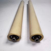 Nouveaux rouleaux de guidage en acier inoxydable galvanisé avec roues dentées en caoutchouc/acier pour lignes de production, personnalisables