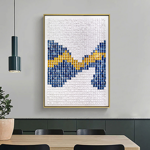 Personnalisé 3D Technique Mixte Art <span class=keywords><strong>Mural</strong></span> De Luxe Simple <span class=keywords><strong>Mural</strong></span> À La Main Relief Peinture DIY Home <span class=keywords><strong>Deco</strong></span> avec Huile sur Papier Support Base - Product Image 6