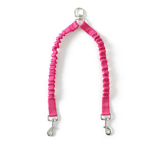 Double élastique sangle <span class=keywords><strong>creuse</strong></span> formation élastique personnalisé robuste en Nylon réfléchissant luxe concepteur collier corde chien laisse - Product Image 6