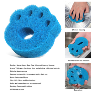 专业厨房清洁海绵，采用热敏性三聚氰胺泡沫 - Product Image 4