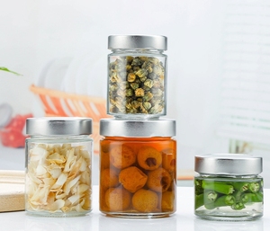 <span class=keywords><strong>Pot</strong></span> en verre transparent large bouche cornichon Sauce <span class=keywords><strong>tomate</strong></span> conserves de fruits Sauce chili <span class=keywords><strong>confiture</strong></span> miel noix <span class=keywords><strong>pot</strong></span> de stockage en verre - Product Image 3