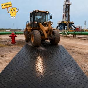 Tapis de sol composites en UHMWPE et HDPE noirs, offrant une résistance supérieure à l'usure et une longue durée de <span class=keywords><strong>vie</strong></span> pour les sites de forage - Product Image 3