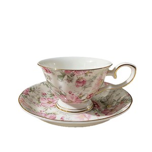 Nordic Gold Rim Bone China Coffee Cup Saucer <b>Set</b> British Afternoon <b>Tea</b> <b>Pot</b> Gift Box Premium Gift <b>Tea</b> Ware Wholesale - Product Image 1