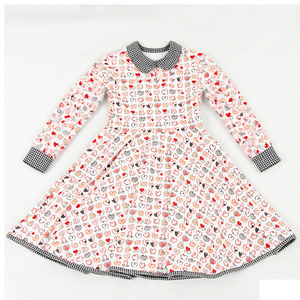 Vente chaude Bébé Robes En <span class=keywords><strong>Bambou</strong></span> Petite Fille Haute Qualité Automne À Manches Longues Bébé Vêtements Filles Vêtements Décontractés - Product Image 1