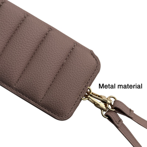 Funda de cuero con patró<span class=keywords><strong>n</strong></span> de lichi personalizado para iPhone 14 pro <span class=keywords><strong>max</strong></span>, carcasa ajustable con ranura para tarjetas, para teléfono móvil, <span class=keywords><strong>2023</strong></span> - Product Image 6