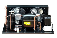 Condensateur à tubes en cuivre et à ailettes en aluminium SECOP SC18G pour réfrigérateur, compresseur, évaporateur de réfrigération, unité de condensation