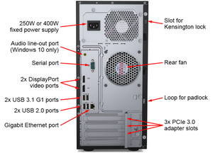 เซิร์ฟเวอร์ Lenovo ThinkSystem ST50 V2 4U Tower ประสิทธิภาพสูง แรม 64GB ฮาร์ดดิสก์ 4x3.5 นิ้ว รับประกัน 1-3 ปี มีสินค้าในสต็อก - Product Image 2