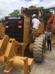 รถเกรดเดอร์ CAT 140H มือสอง ราคาดี ใบมีดปรับระดับได้ รถเกรดเดอร์ 140H มือสอง สำหรับปรับระดับพื้นดิน งานก่อสร้างถนนชนบท - Product Image 3
