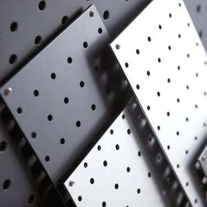 חובה כבדה פחמן פלדה פלדה אגבורד קיר הר מדף מתכוונן rustproof ווים הניתנים להתאמה אישית מתלה אחסון רב תכליתיים - Product Image 5