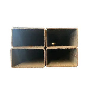 Mild Carbon Welded Metal Ms Erw Black Iron Hollow Section Rectangular and Square Steel Pipe 200x200 Galvanized Square Tube