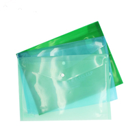 Carpeta de archivos transparente de alta calidad Bolsa de transporte de documentos de archivos comerciales con buen precio