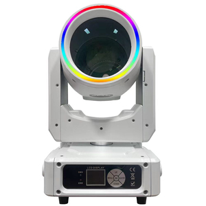 Cabeza Móvil Beam <span class=keywords><strong>DMX</strong></span> Carcasa Blanca Sharpy 7R 200W 230W Luz de Escenario para Discoteca KTV Club Fiesta Boda - Product Image 1
