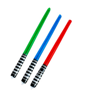 Spada Laser Gonfiabile per Giochi, per Età 14+ Anni, con Accessorio Bastone in PVC Traslucido 73cm, Vendita all'Ingrosso - Product Image 5