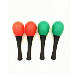 Maracas de Plástico Mini al por Mayor, Pequeños Agitadores de Arena Coloridos, Instrumento de Percusión Orff para Actuaciones Infantiles - Product Image 4