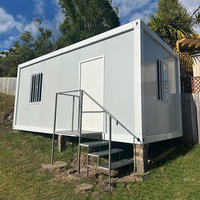 Casa Móvil Contenedor de Acero de Color Personalizada de Montaje Rápido, Edificio Modular Residencial Prefabricado para Exteriores