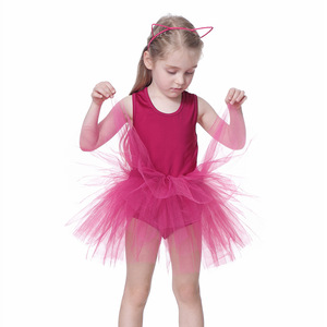 Robe <span class=keywords><strong>tutu</strong></span> de ballet grise pour filles - Matière polyester/rayonne - Costume de danse pour la saison printemps/automne - Pour studio et usage quotidien - Product Image 2