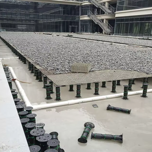 Système de piétonnière réglable en plastique Sunsbuild pour terrasse, accessoires de revêtement de sol extérieur, finition mate, installation facile, design moderne - Product Image 5