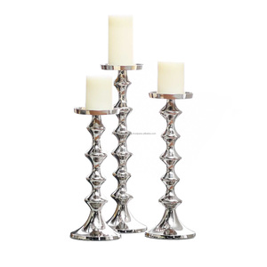 Support de bougie en acier inoxydable doré brillant, fait main, écologique, pour la maison, l'hôtel, les mariages, les fêtes, Noël, décoration de table - Product Image 6