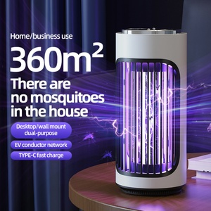 Nouvelle Lampe Anti-Moustiques Portable Rechargeable, Répulsif Moustiques et Tue-Mouches LED pour Jardin et Pelouse - Product Image 2