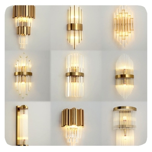 Neue Kristall-<span class=keywords><strong>LED</strong></span>-Wandleuchte im europäischen Stil, B22/E26-Glühbirnenfassung, 6 W, für Badezimmer, Wohnzimmer, Nachttischdekoration - Product Image 4