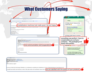 10L 20L 30L 50L laboratoire chemisé verre réacteur de distillation fournisseur fabricant usine directement vente - Product Image 4