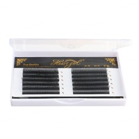 Nouvelles extensions de cils individuels en forme de Y de haute qualité, cils pré-faits en éventail, yeux de renard, 0,07 C/D Curl, cheveux synthétiques naturels et doux