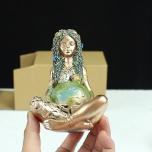 Statue de la Terre Mère Gaïa, Ornement de Jardin, Figurine Artistique de la Terre Mère, Statue de la Déesse Terre Mère, Cult de la Femme Gaïa - Product Image 1