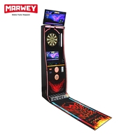 Marwey Commercial Intérieur Jeu de fléchettes électroniques à jetons Machines Sport Fléchettes Board Machine pour les fabricants Vente